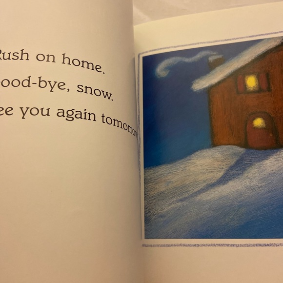 OH! Kids Book 90s Vintage Kevin Henkes 1999 Snow winter playtime Hardcover Book - Picture 6 of 17